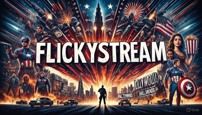 FlickyStream banner: watch free 2025 blockbuster movies online